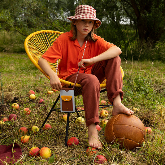 Phone Pouch Brown - Hello Kids Baby Store