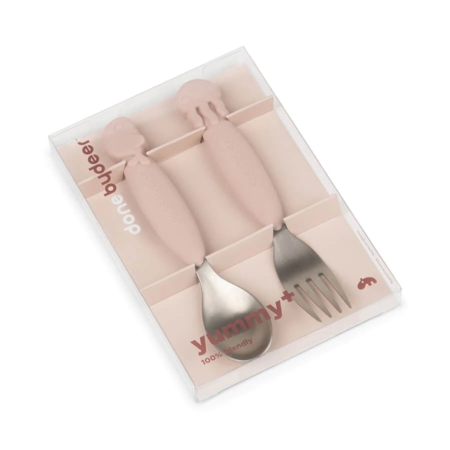 Done by Deer - YummyPlus spoon & fork set Sea friends Power
