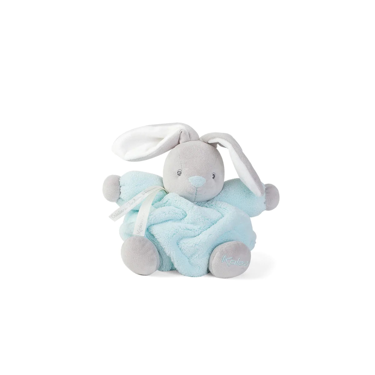 Kaloo Plume Aqua Chubby Rabbit Toy (Medium)
