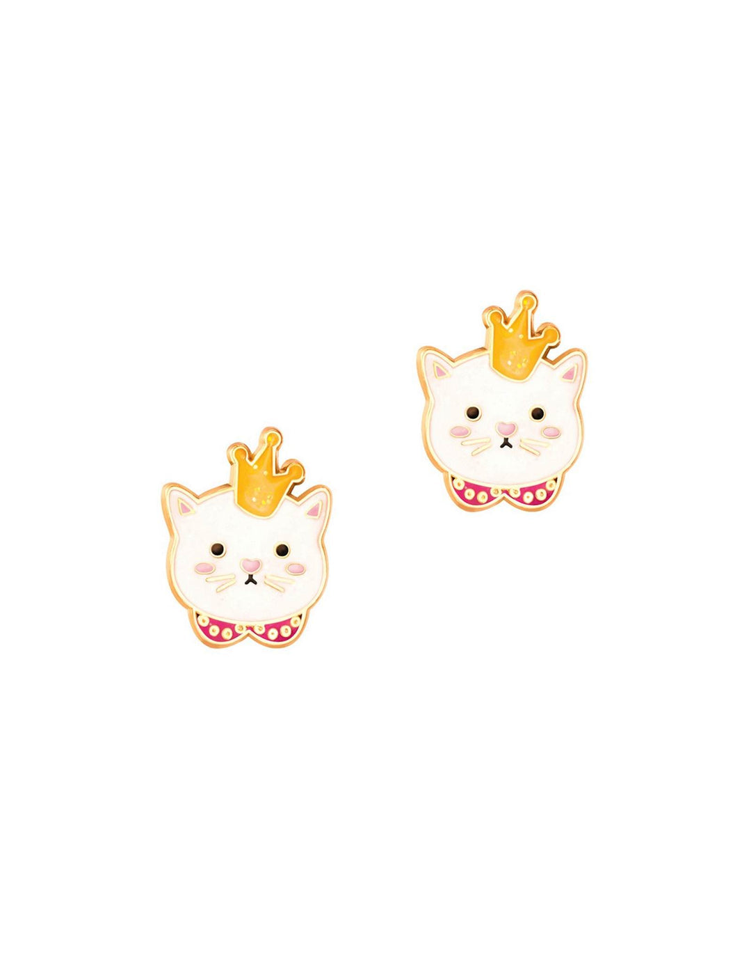 Enamel earrings