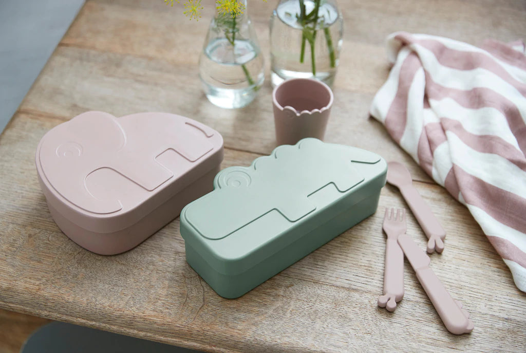 Done by Deer - Lunch box Croco Green