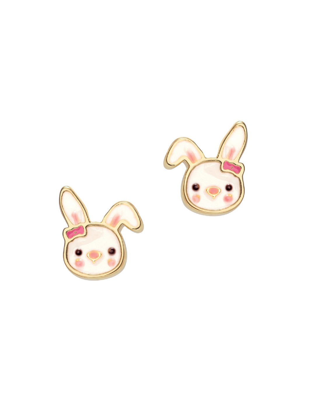 Enamel earrings