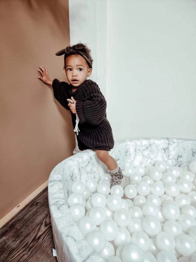 KIDKII ROUND BALL PIT VELVET