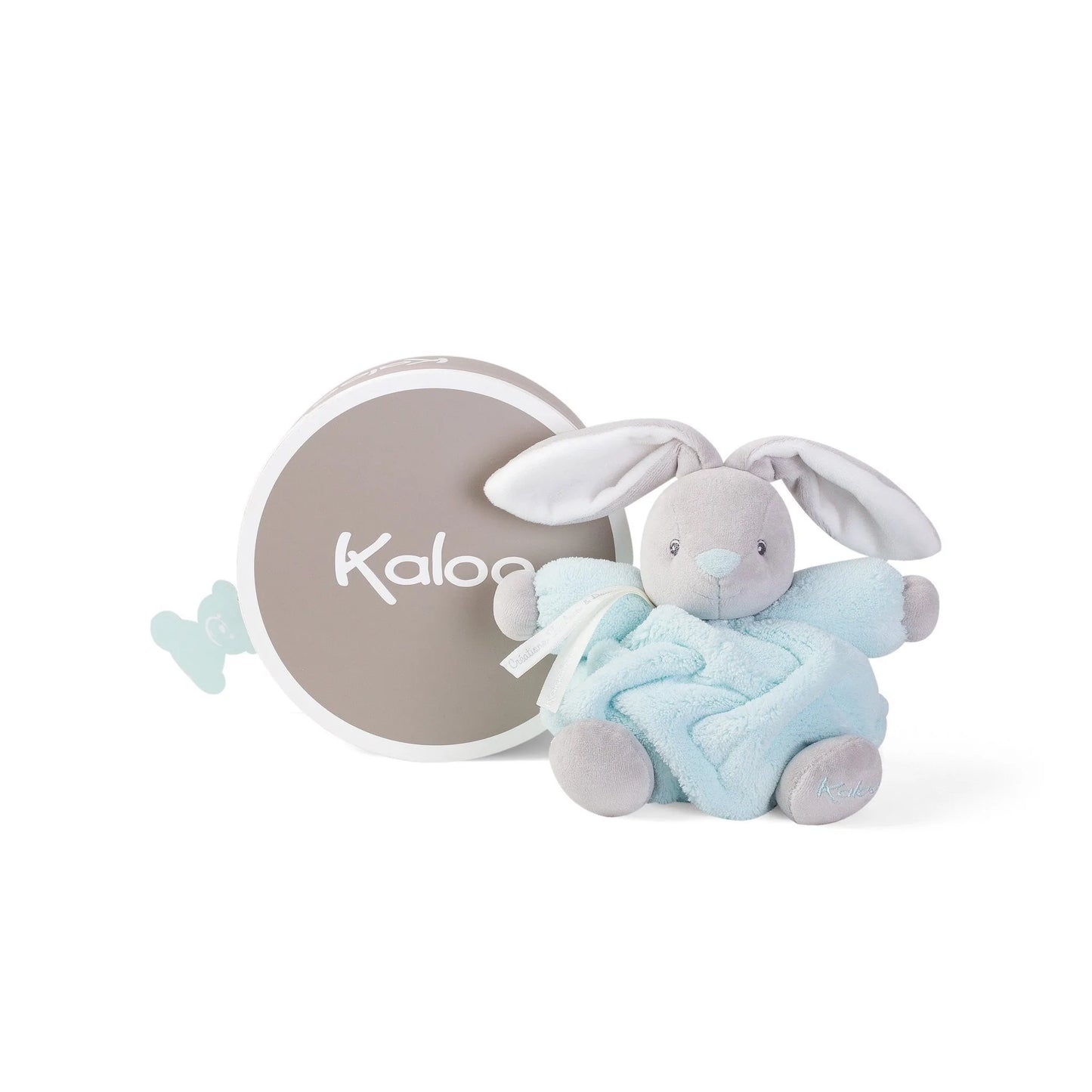 Kaloo Plume Aqua Chubby Rabbit Toy (Medium)