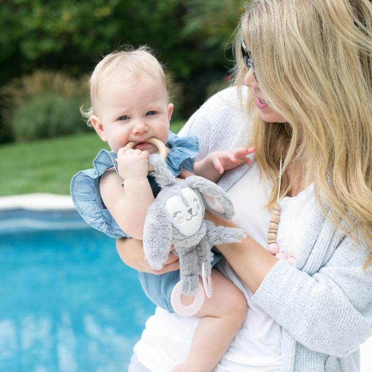 HAPPY SIDEKICK TEETHING LOVEY