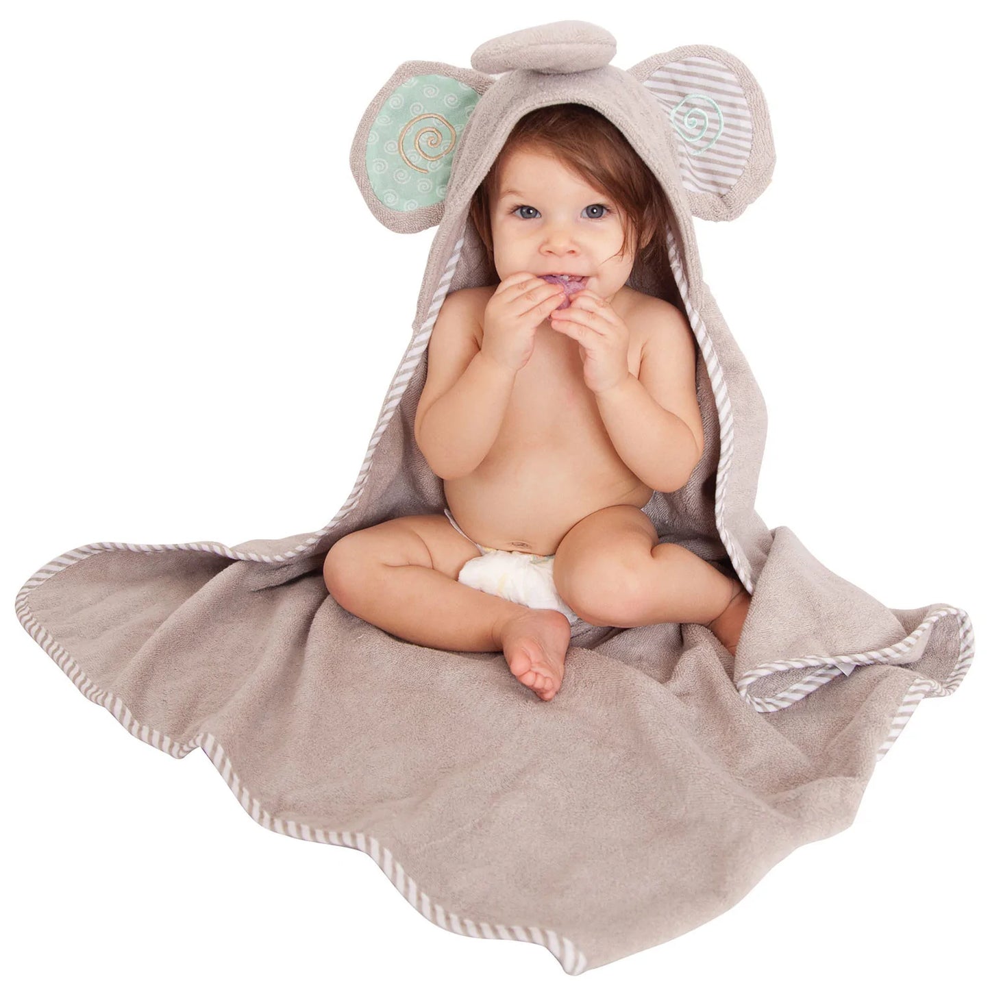 Baby Towel - Zoocchini Elle the Elephant