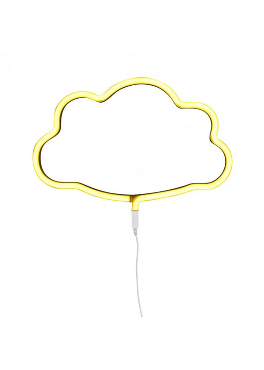 A Little Lovely Company Neon Light: Cloud - Yellow - Hello Kids Baby Store