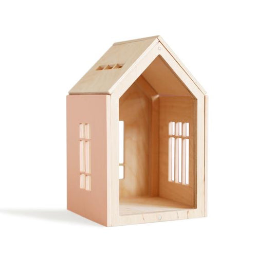 Babai - Dollhouse on magnets Large- Pink - Hello Kids Baby Store