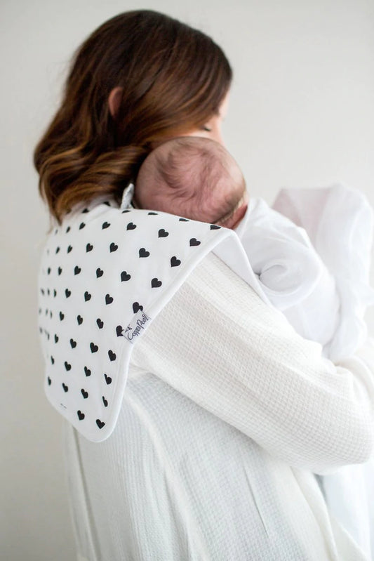 Copper Pearl Burp Cloths-Blush - Hello Kids Baby Store