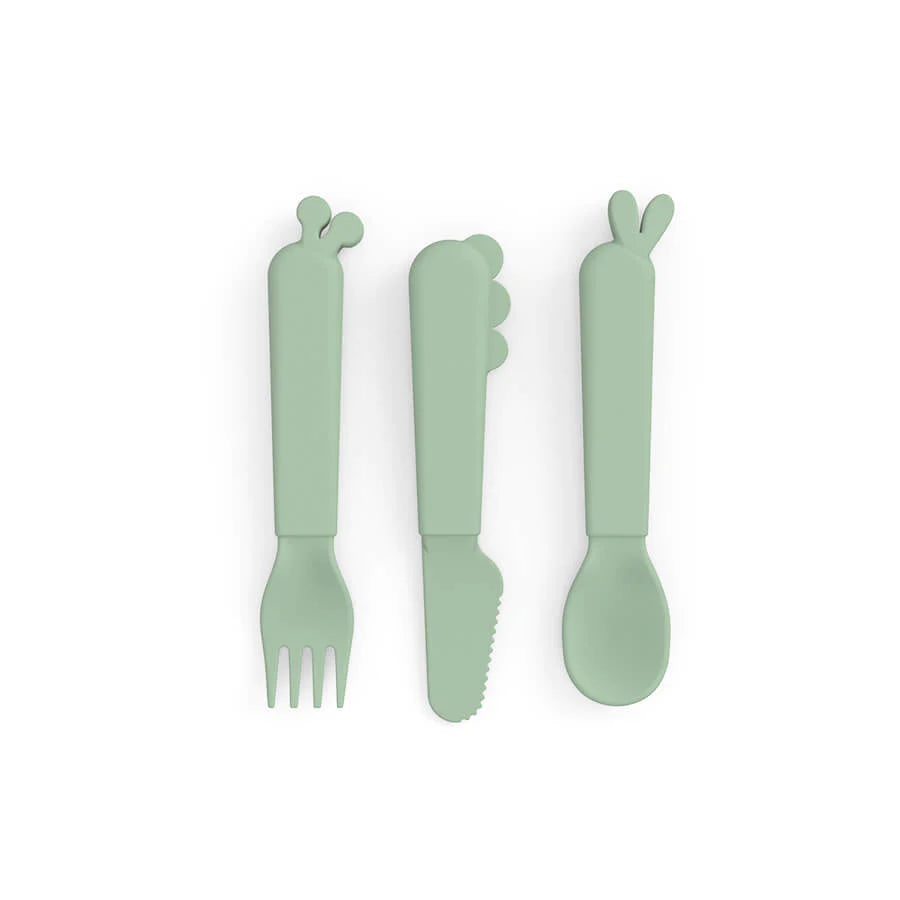 Kiddish cutlery set Deer friends - Hello Kids Baby Store