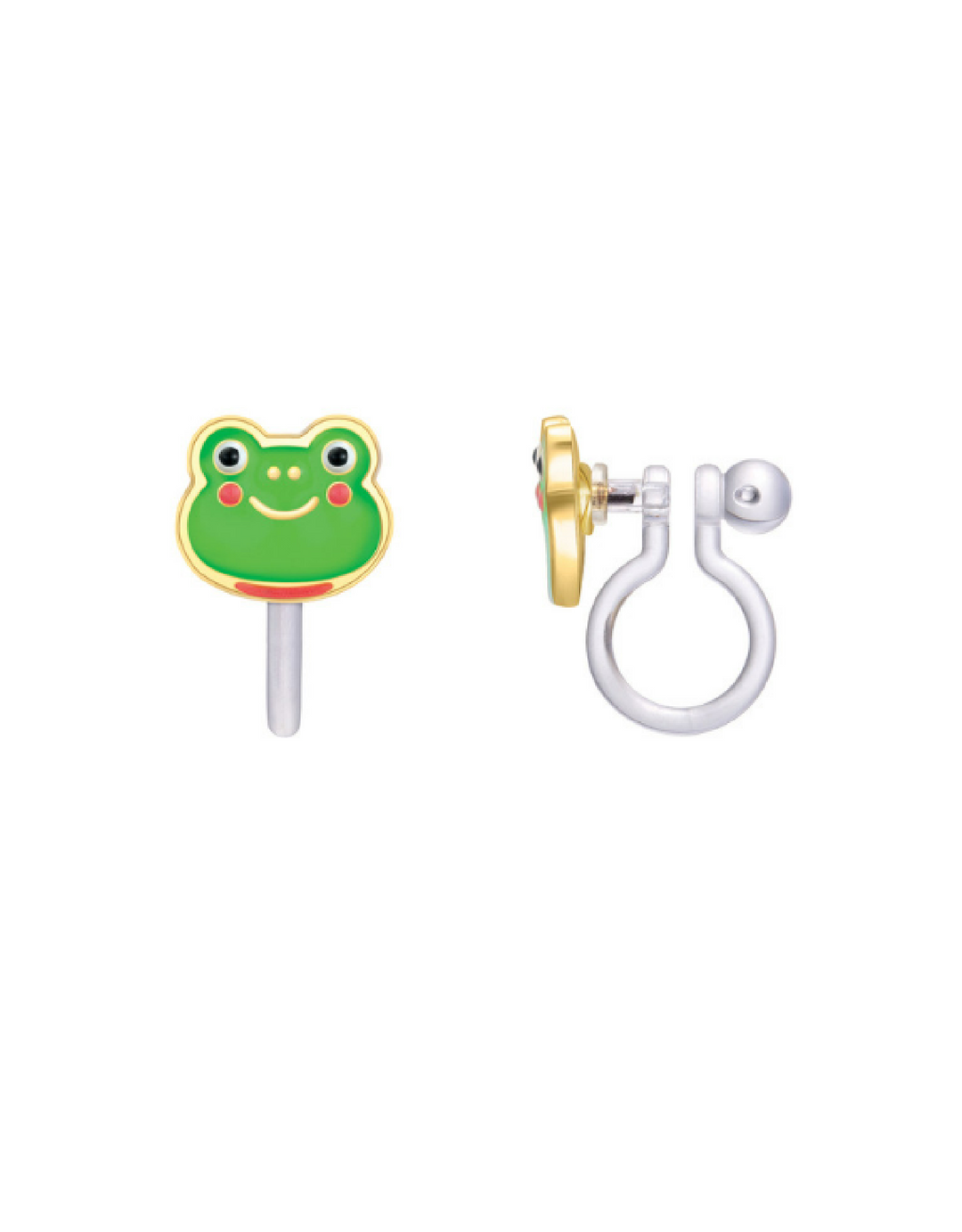 Enamel clip earrings - Hello Kids Baby Store