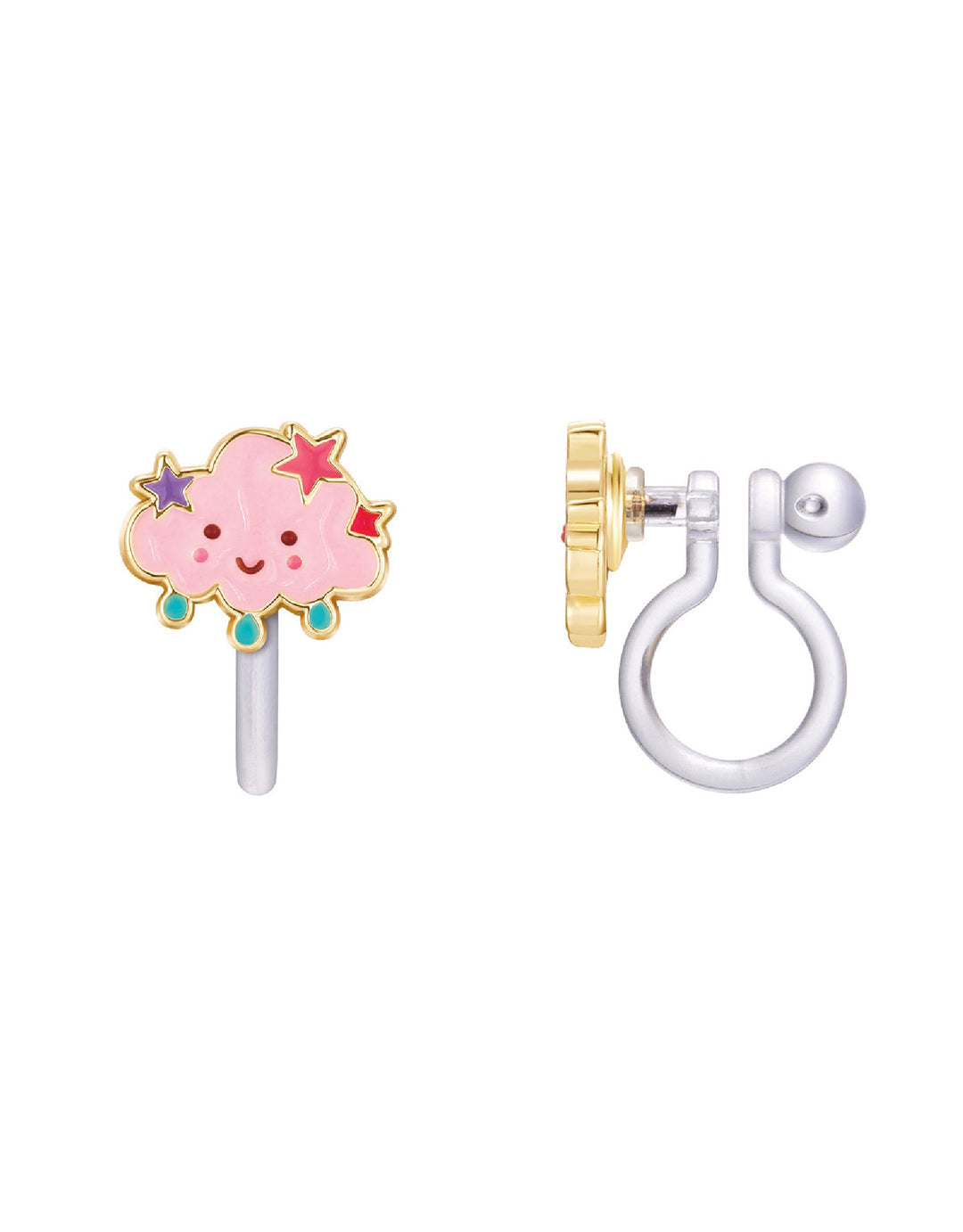 Enamel clip earrings - Hello Kids Baby Store