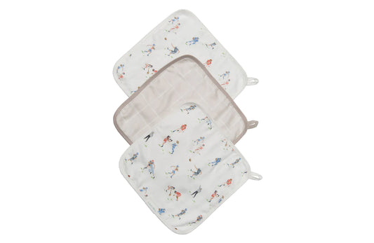 Washcloth 3-pieces Set - Hello Kids Baby Store