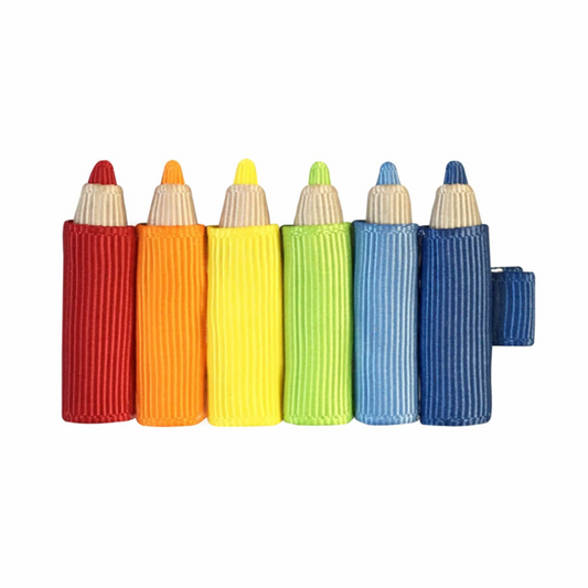 ROW OF PENCILS – ALLIGATOR CLIP – MULTI COLORS - Hello Kids Baby Store