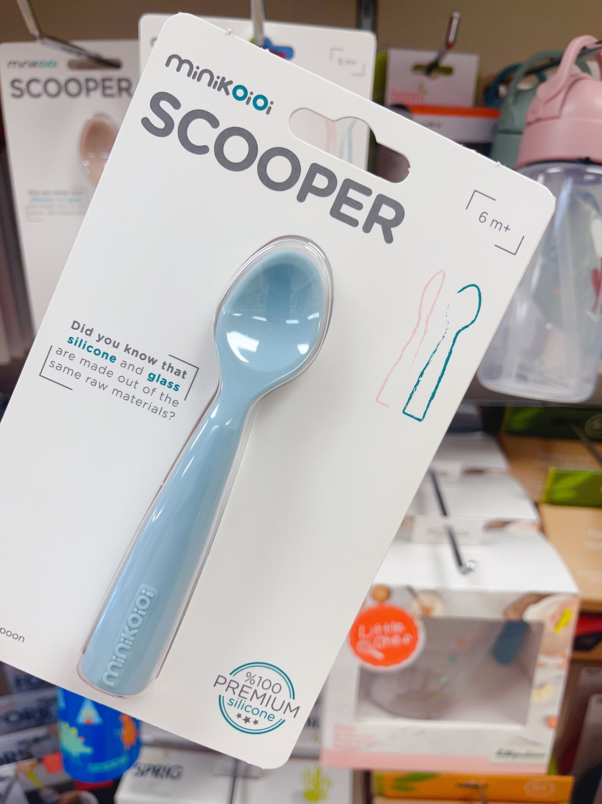 Minikoioi Scooper Mineral Blue - Hello Kids Baby Store