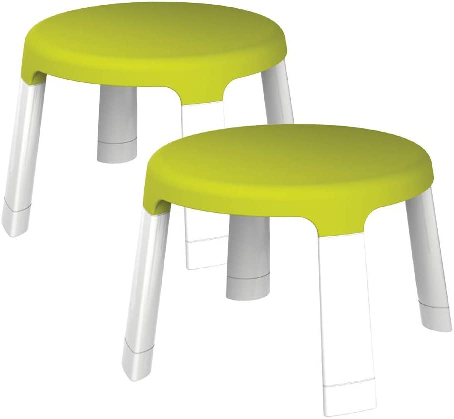 PORTAPLAY CHILD STOOLS WONDERLAND ADVENTURES - GREEN - Hello Kids Baby Store