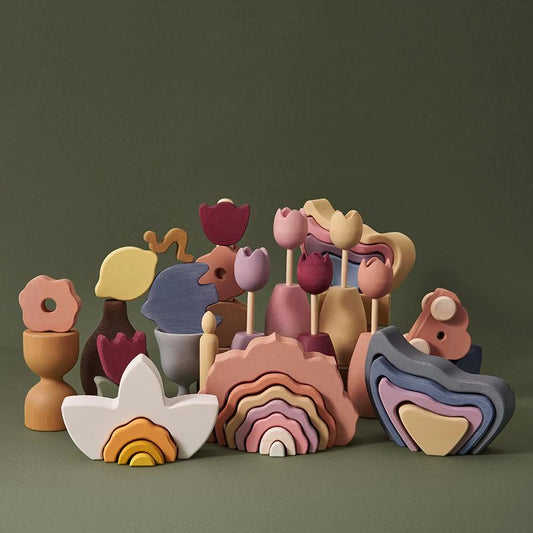 Stacking Toy Arch Rose - Hello Kids Baby Store