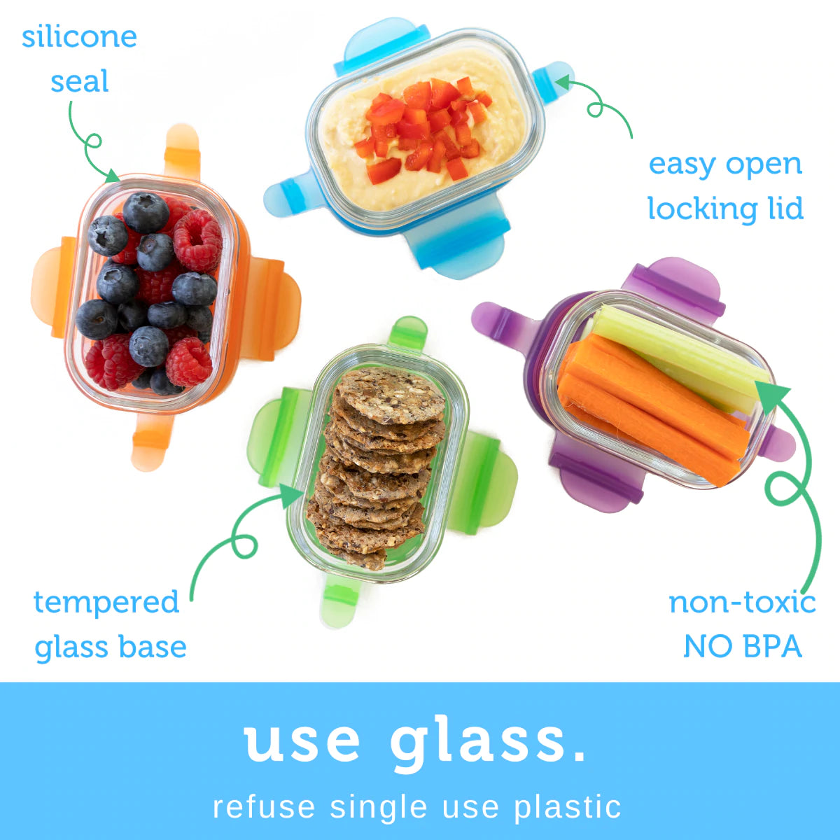 Wean Tubs - 5 oz./150 ml - Hello Kids Baby Store