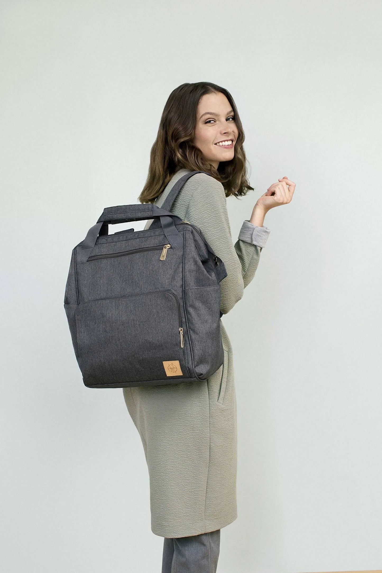 Glam Goldie Backpack Anthracite