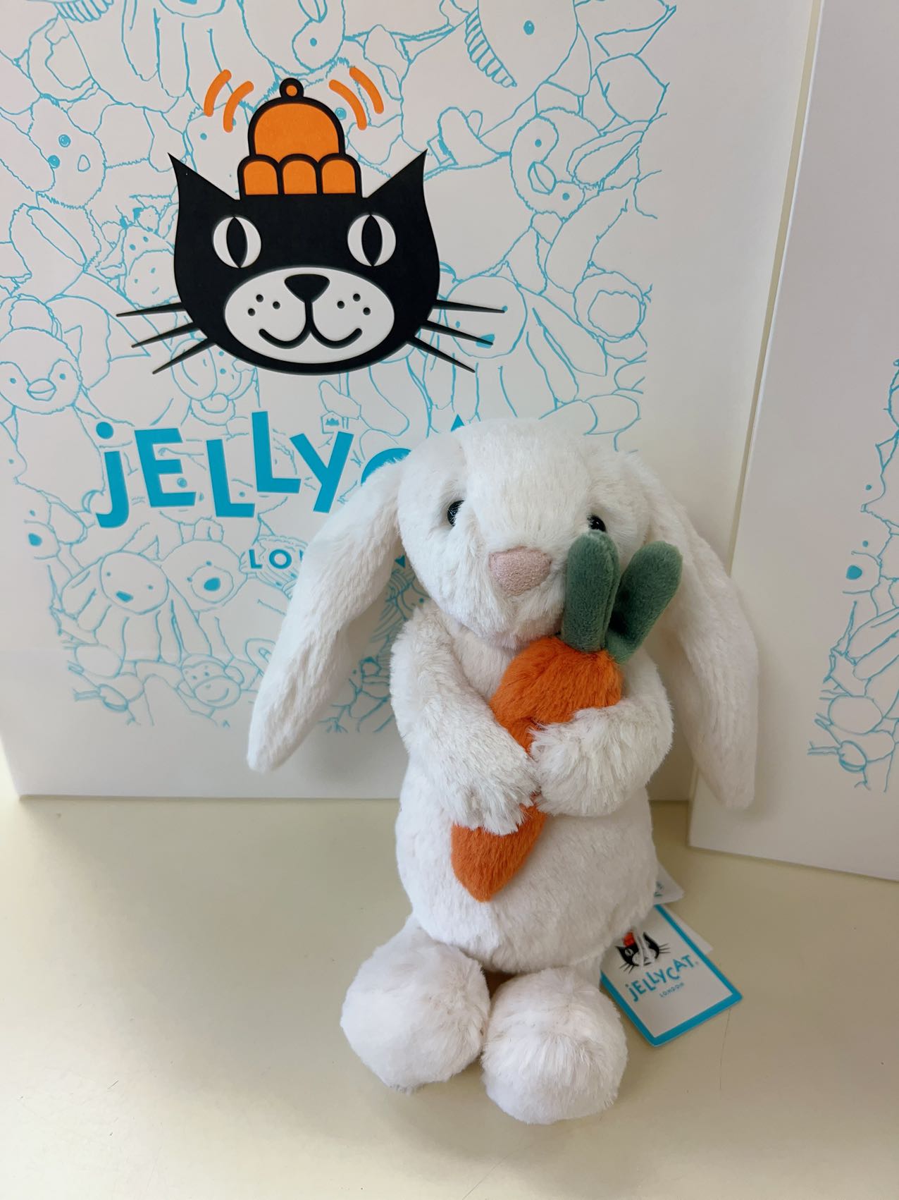 Jellycat Bashful Bunny With Carrot Little