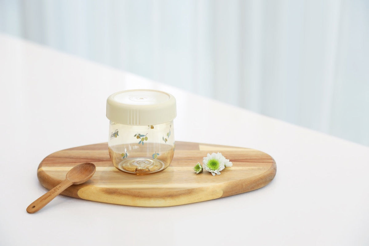 Grosmimi Olive PPSU Baby Food Jar 250mL (Pack of 3)