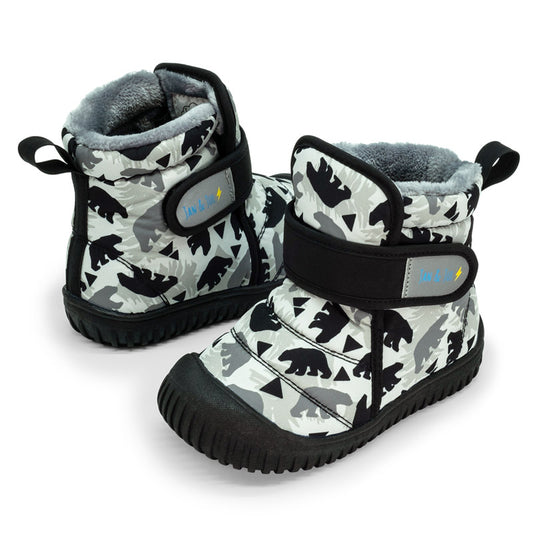 Kids Insulated Ankle Boots | Bear