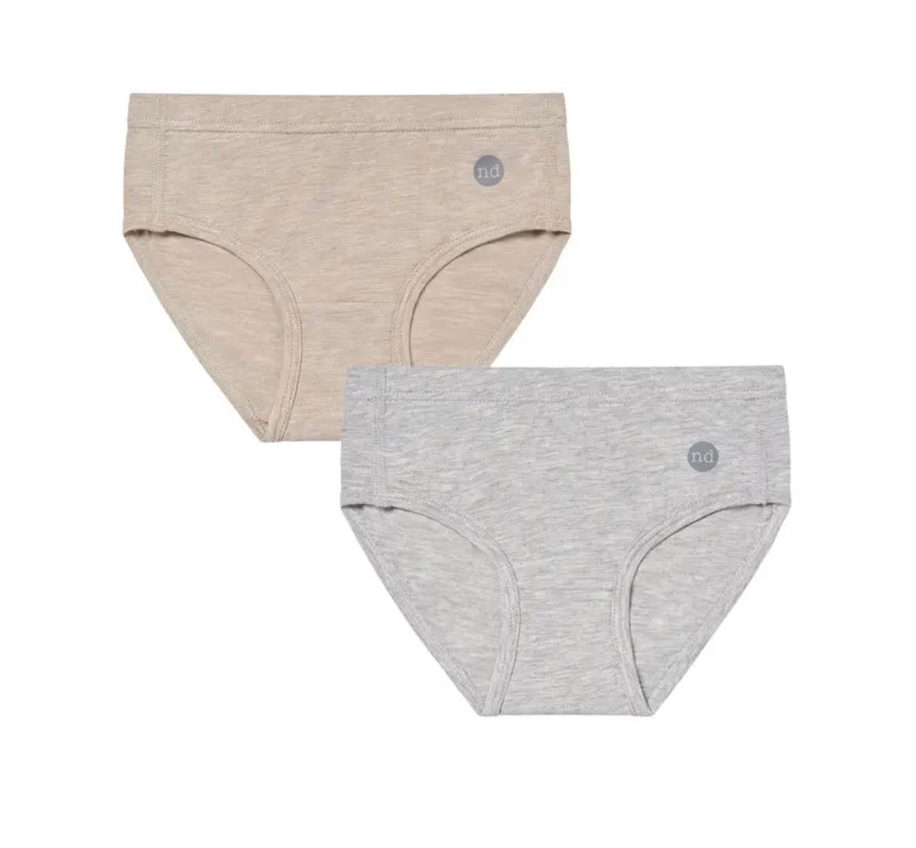 Girl Boxer Briefs Underwear (Bamboo, 2 Pack)