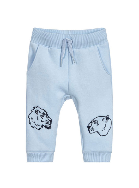 Kenzo Baby Boy Blue Twin Tiger Joggers
