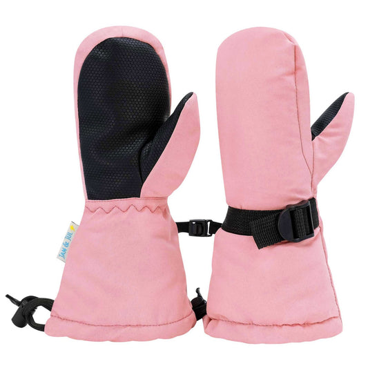 Kids Waterproof Mittens | Dusty Pink