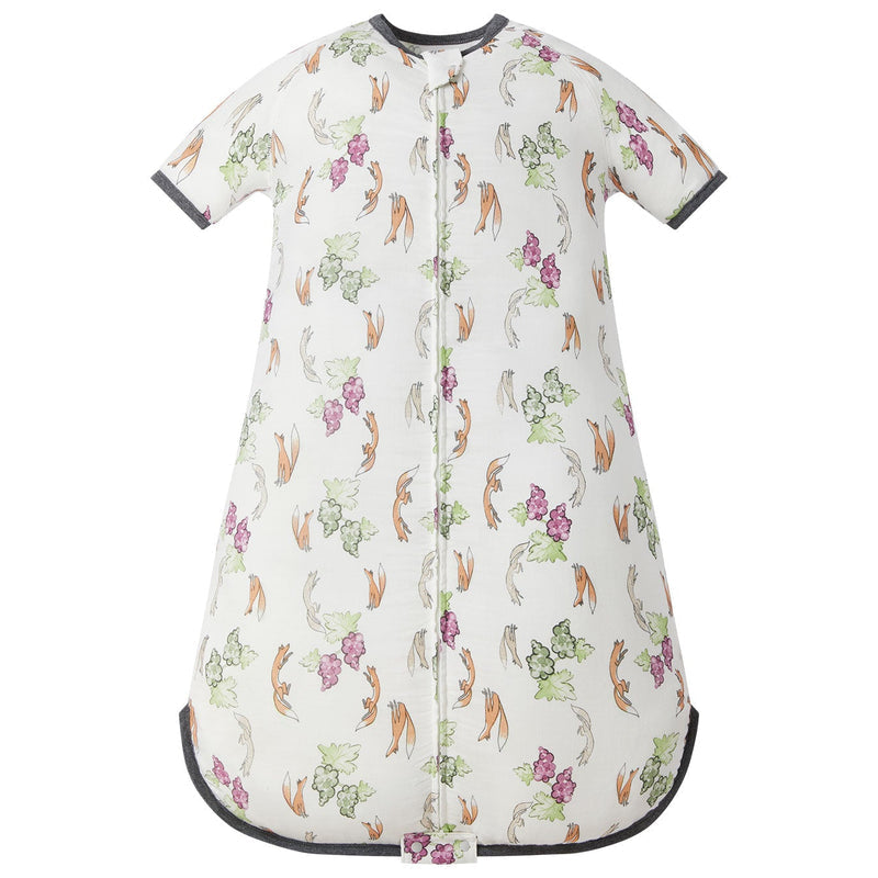 Bamboo Silk Short Sleeve Sleep Bag | 0.25 TOG -The Fox & The Grapes