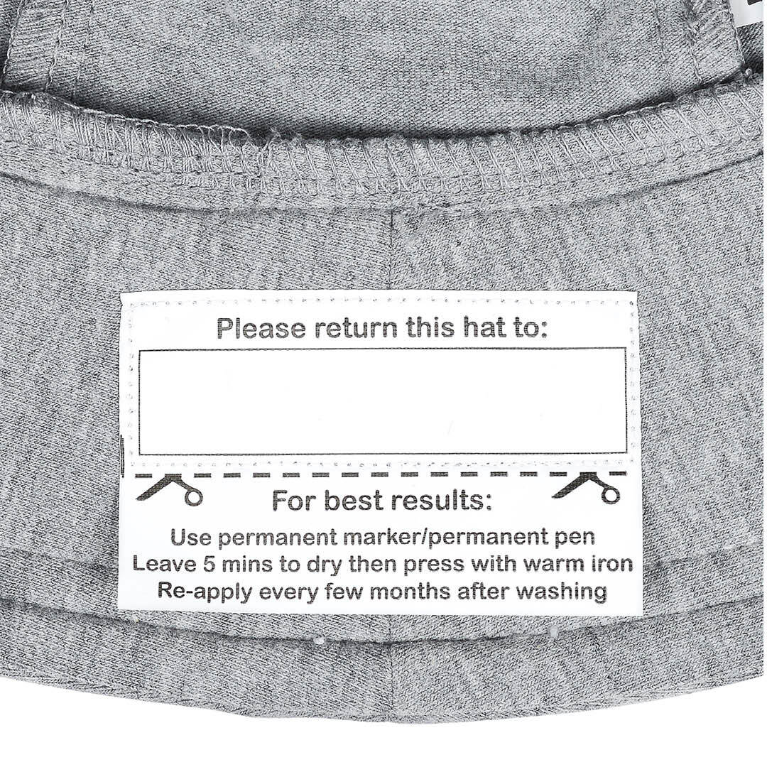 Legionnaire Flap Sun Hat - Shark - Grey Marle