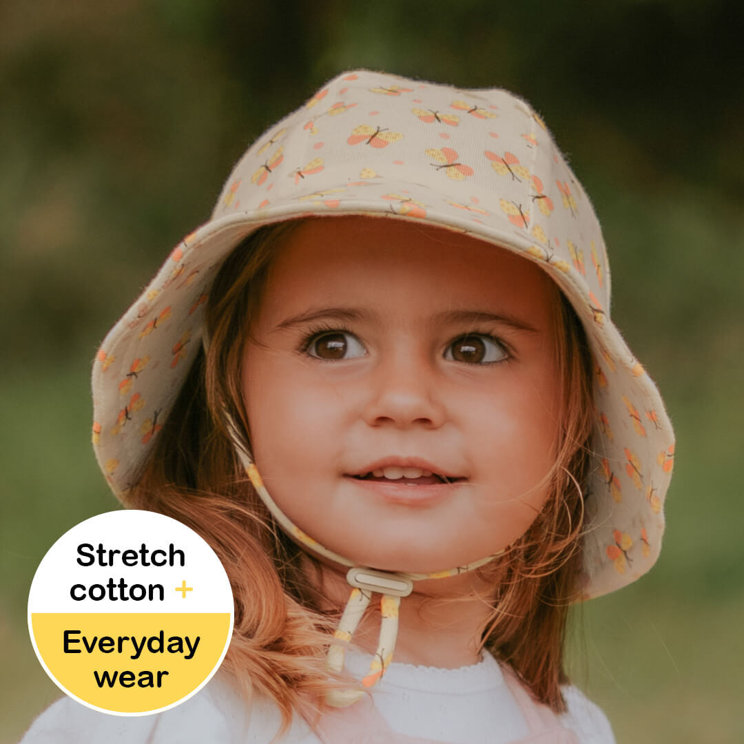 Toddler Bucket Sun Hat - Butterfly