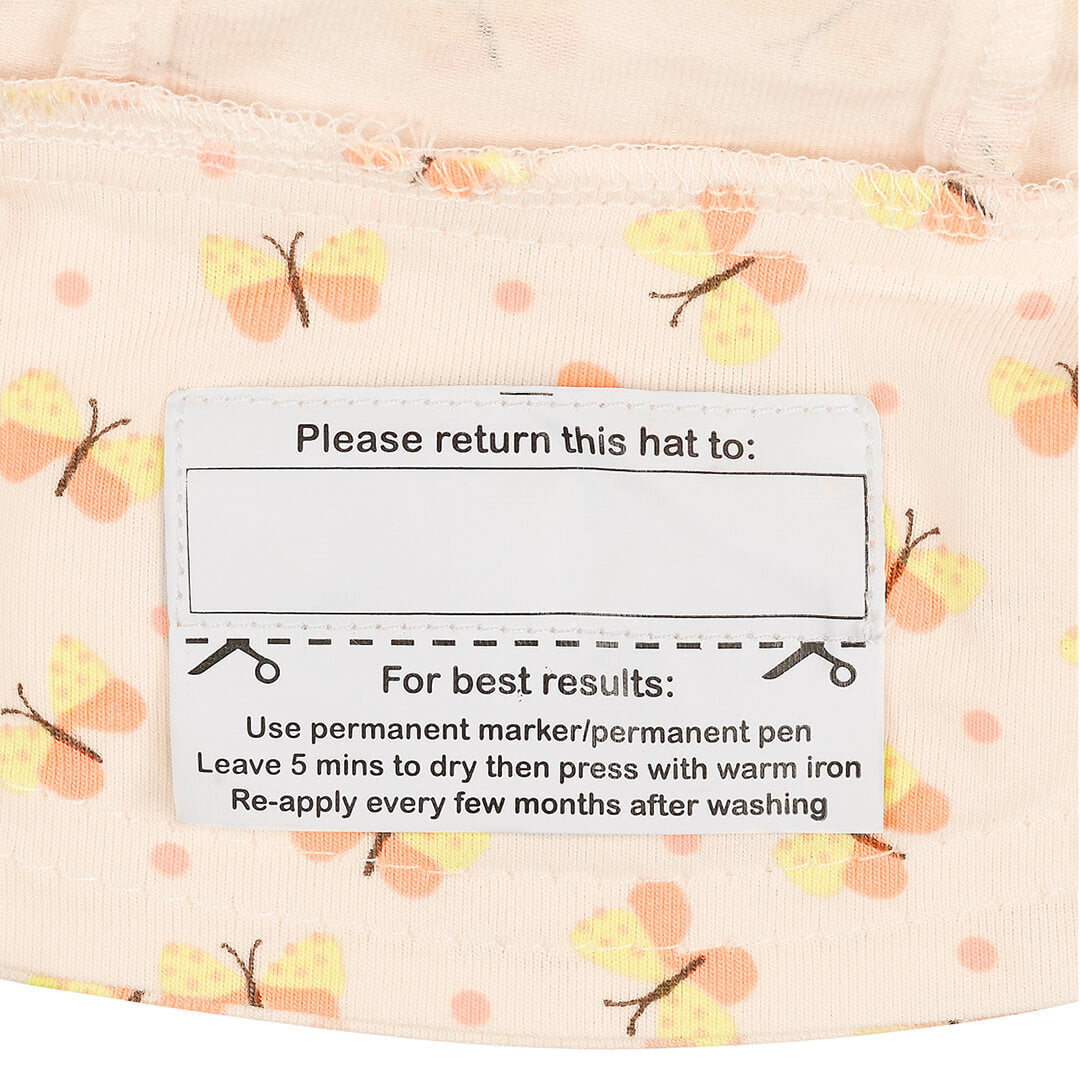 Toddler Bucket Sun Hat - Butterfly