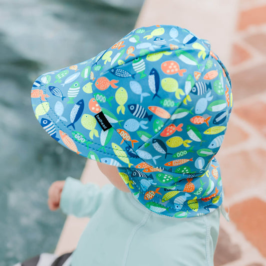 Legionnaire Flap Beach Hat - Pisces
