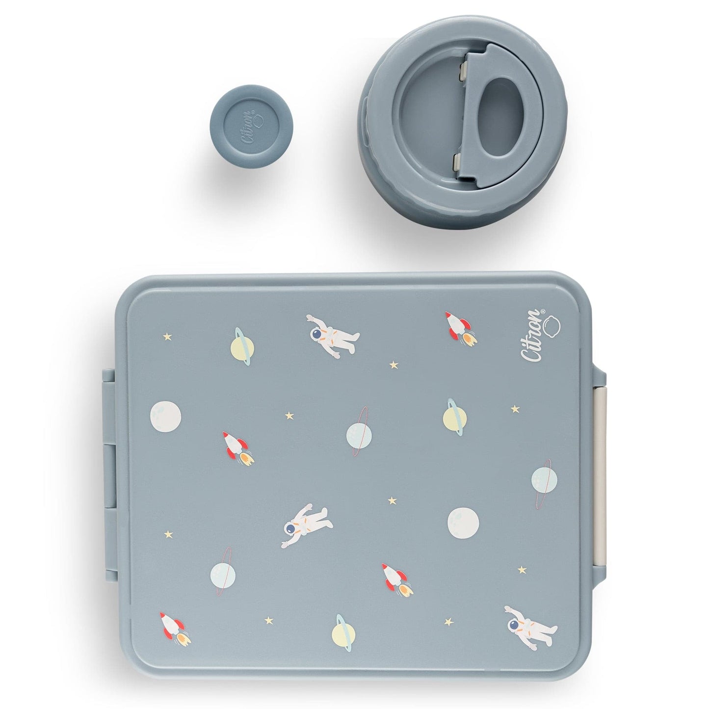 Lunchbox with Food Jar - Spaceship