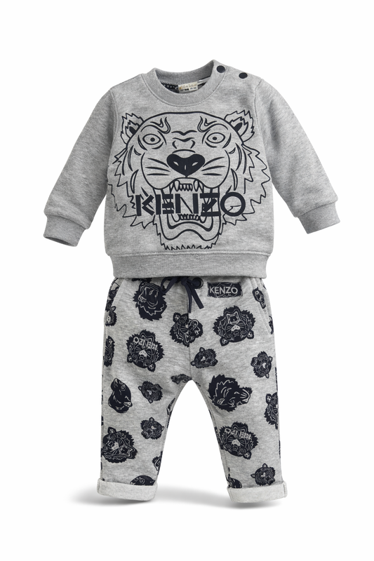 Kenzo Eliam set Marl Grey 6M