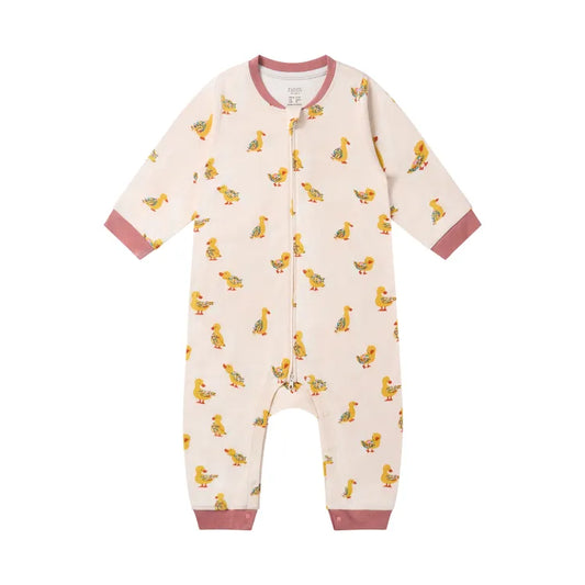 Long Sleeve Romper – Five Little Ducks