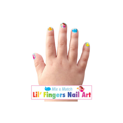 Lil Fingers Nail Art Mermaids and Friends