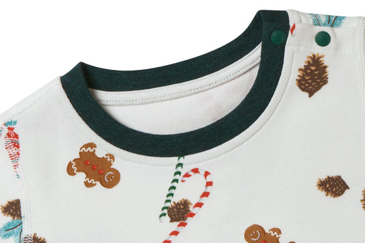 Organic Cotton Long Sleeve PJ Set - Christmas Day!