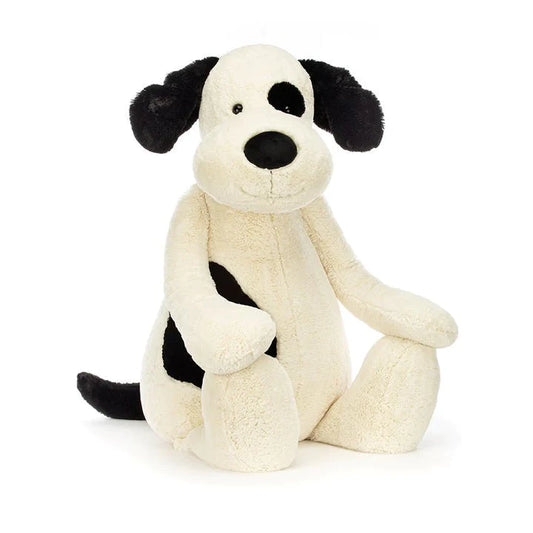 Bashful Black & Cream Puppy Giant