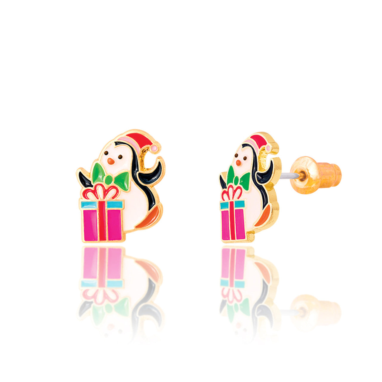 Enamel Earrings