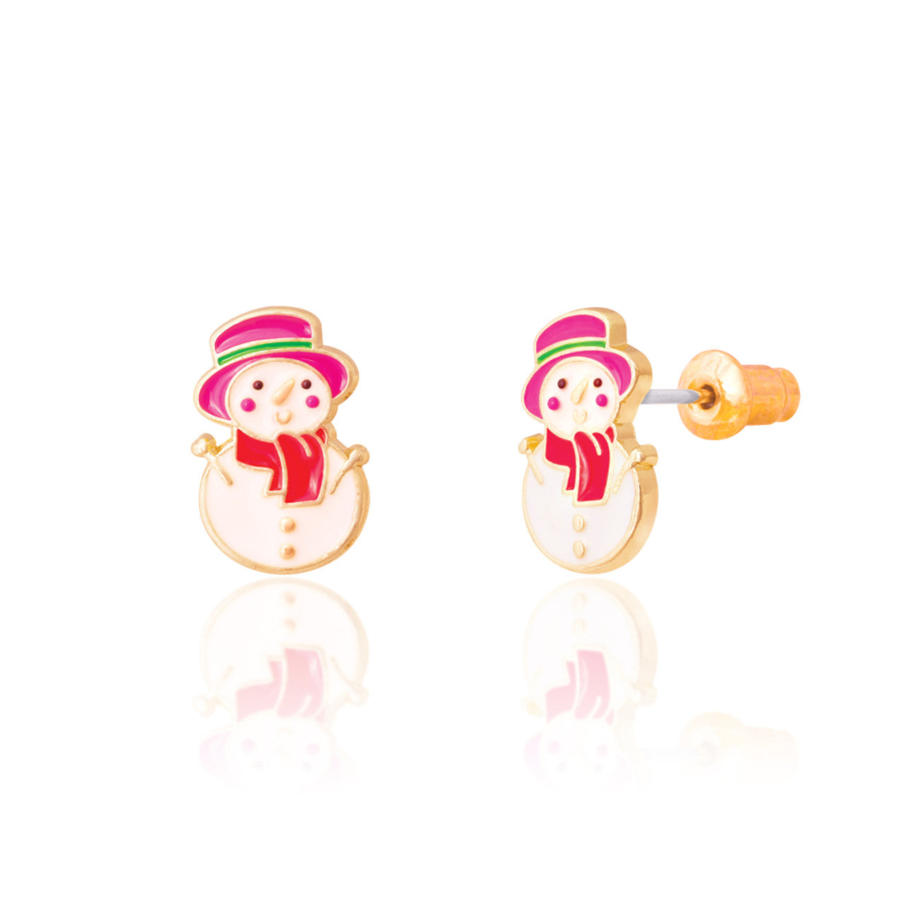 Enamel Earrings