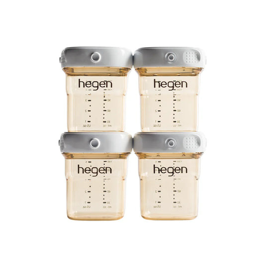 HEGEN PCTO 150ML/5OZ BREAST MILK STORAGE PPSU PACK OF 4