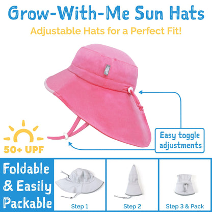 Kids Water Repellent Adventure Hats | Pink Ice Cream