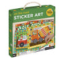 Petit Collage CS-ON THE ROAD Mosaic Sticker Art Kit with Over 1000 Stickers, Vehicles