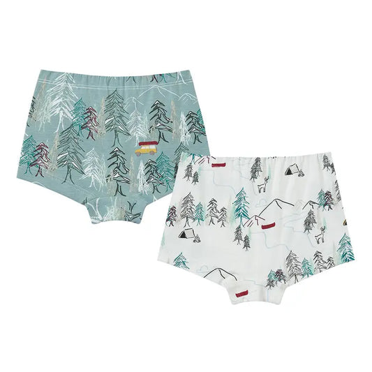 Bamboo Girls  Short Underwear (2 Pack)