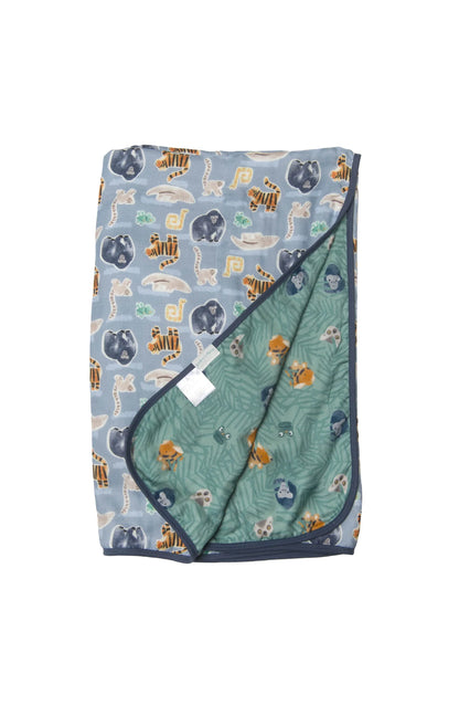 Muslin Quilt Blanket-Jungle Friends