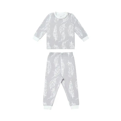 *Organic Cotton Long Sleeve Two-Piece PJ Set