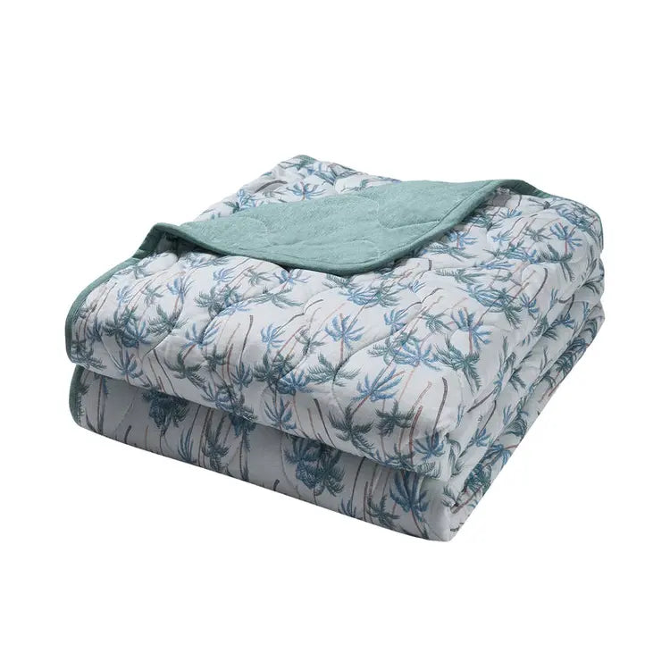 Bamboo Jersey Large Quilted Cozy Blank-Coco Beach