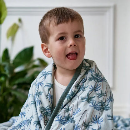 Bamboo Jersey Large Quilted Cozy Blank-Coco Beach